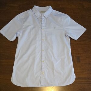 All Saints Short Sleeve Button Down
